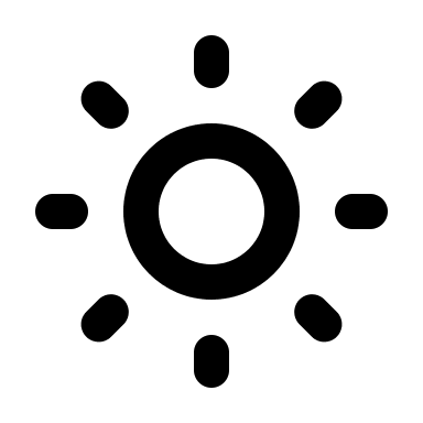 Sun Symbol Free Open-Source SVG Icon (Tabler Icons)