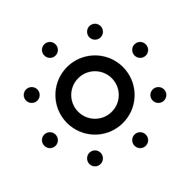 Low Sun (Tabler) Free Open-Source SVG Icon (Tabler Icons)