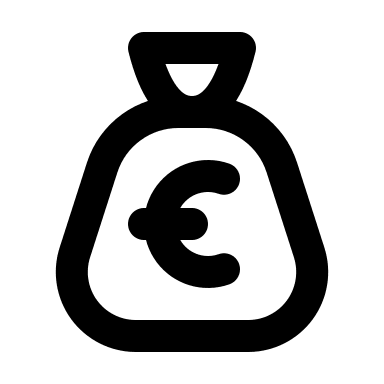 Euro Tax Form Free Open-Source SVG Icon (Tabler Icons)
