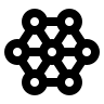 Star Ring Topology Design (Tabler) Free Open-Source SVG Icon