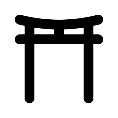 Torii Gate Free Open-Source SVG Icon (Tabler Icons)