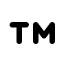 Trademark Symbol Free Open-Source SVG Icon