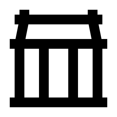 Archway Structure Free Open-Source SVG Icon (TDesign Icons)