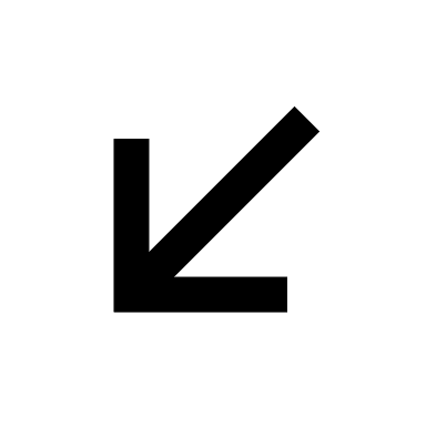 Left Down Arrow (TDesign) Free Open-Source SVG Icon (TDesign Icons)