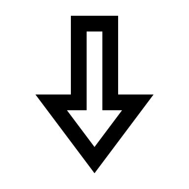 Downward Triangle Arrow (TDesign) Free Open-Source SVG Icon (TDesign Icons)