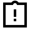 Assignment Error Notification Free Open-Source SVG Icon