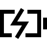 Battery Charging Status Free Open-Source SVG Icon