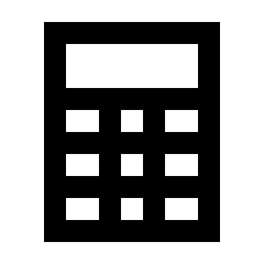 Calculator Device (TDesign Icons) Free Open-Source SVG Icon (TDesign Icons)