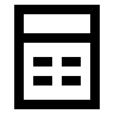 Calculator Device Free Open-Source SVG Icon (TDesign Icons)