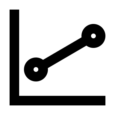 Line Chart Data Visualization Free Open-Source SVG Icon (TDesign Icons)