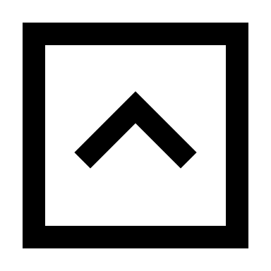 Chevron Up Rectangle Free Open-Source SVG Icon (TDesign Icons)