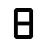 Number Eight Free Open-Source SVG Icon