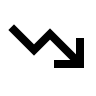 Trending Downward Trend Free Open-Source SVG Icon