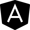 Angular Framework Logo (Solid) Free Open-Source SVG Icon