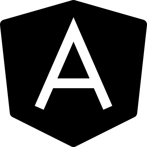 Angular Framework Logo (Solid) Free Open-Source SVG Icon (Teenyicons)