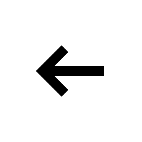 Small Solid Left Arrow Free Open-Source SVG Icon (Teenyicons)