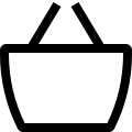 Shopping Basket (Outline) Free Open-Source SVG Icon