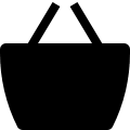 Solid Basket (Teenyicons) Free Open-Source SVG Icon