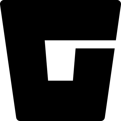 Bitbucket Repository (Solid) Free Open-Source SVG Icon (Teenyicons)