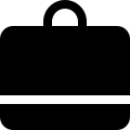 Solid Briefcase Free Open-Source SVG Icon