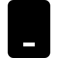 Mobile Device (Solid) Free Open-Source SVG Icon