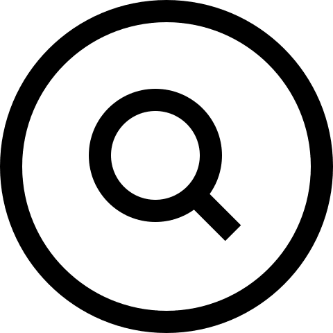 Search Circle (Outline) Free Open-Source SVG Icon (Teenyicons)