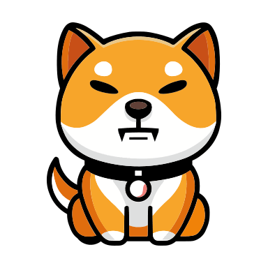 Baby Shiba Inu Cryptocurrency Token Free Open-Source SVG Icon (Token Icons Branded)