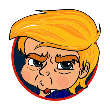 Baby Trump Character Free Open-Source SVG Icon (Token Icons Branded)