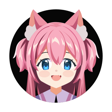 Catgirl Character Free Open-Source SVG Icon (Token Icons Branded)