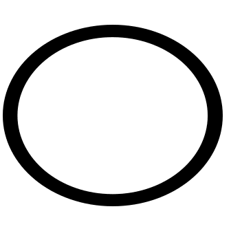 Circular Outline Shape (Outline) Free Open-Source SVG Icon (TopCoat Icons)