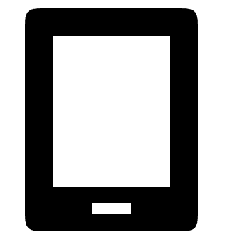 Tablet Device Free Open-Source SVG Icon (TopCoat Icons)