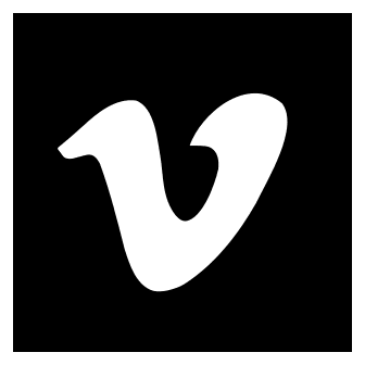 Vimeo Video Sharing Platform Free Open-Source SVG Icon (TopCoat Icons)