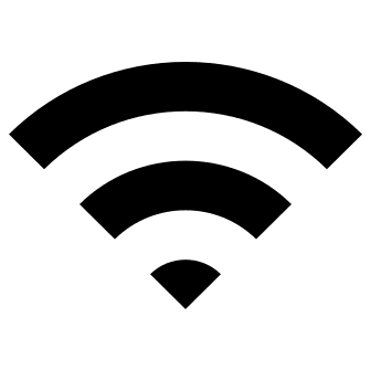 WiFi Connection Free Open-Source SVG Icon (TopCoat Icons)