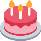 Birthday Cake Free Open-Source SVG Icon