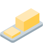 Butter Emoji Free Open-Source SVG Icon