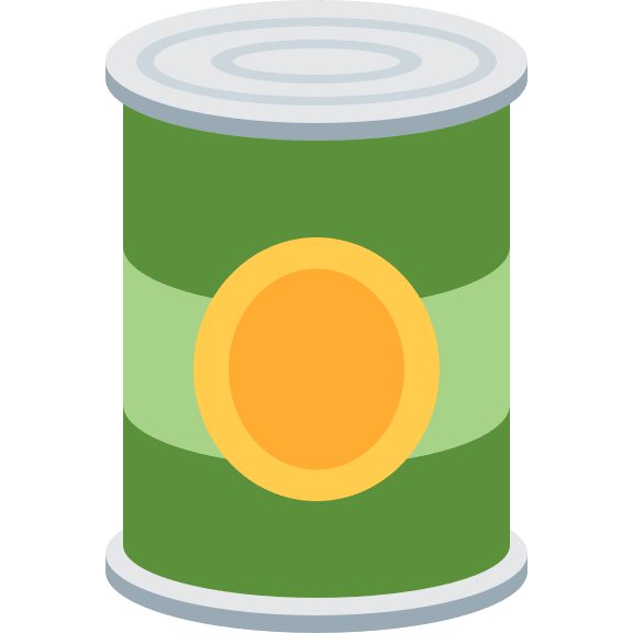 Canned Food Free Open-Source SVG Icon (Twitter Emoji)