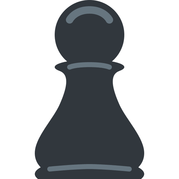 Chess Pawn Piece Free Open-Source SVG Icon (Twitter Emoji)