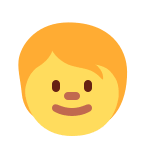 Child Emoji Free Open-Source SVG Icon