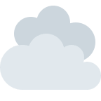 Cloud Weather Symbol Free Open-Source SVG Icon