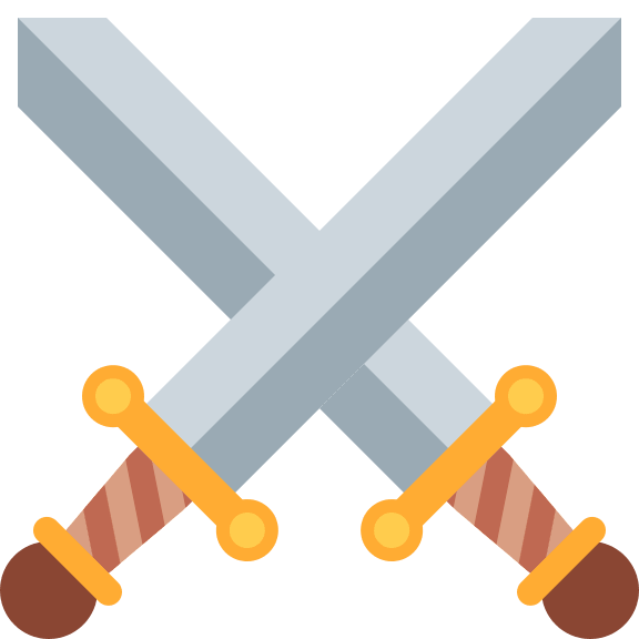 Crossed Swords Symbol Free Open-Source SVG Icon (Twitter Emoji)