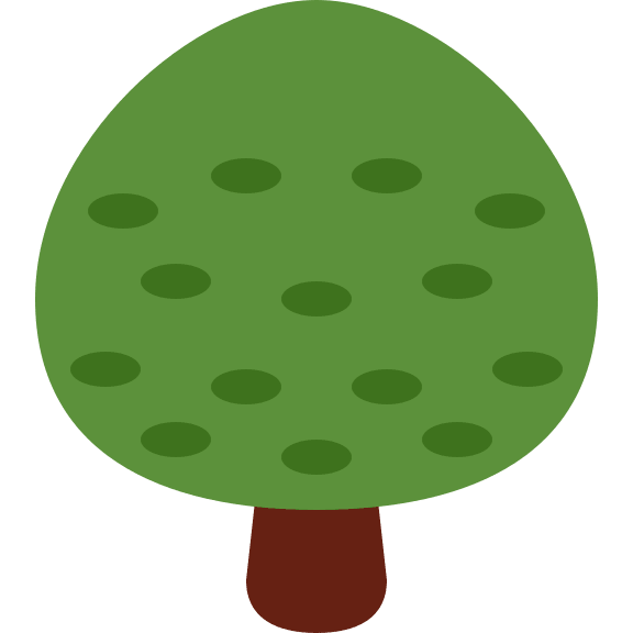 Deciduous Tree Free Open-Source SVG Icon (Twitter Emoji)