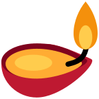 Diya Lamp Free Open-Source SVG Icon