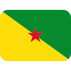 French Guiana Flag Free Open-Source SVG Icon