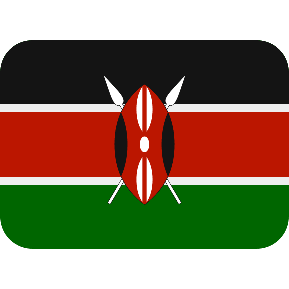 Kenya National Flag (Twitter Emoji) Free Open-Source SVG Icon (Twitter Emoji)