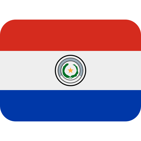 Paraguay Flag Emoji Free Open-Source SVG Icon (Twitter Emoji)