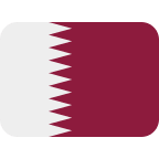 Qatar National Flag (Twitter Emoji) Free Open-Source SVG Icon