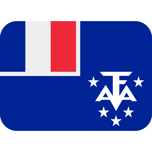 French Southern Territories Flag Free Open-Source SVG Icon (Twitter Emoji)