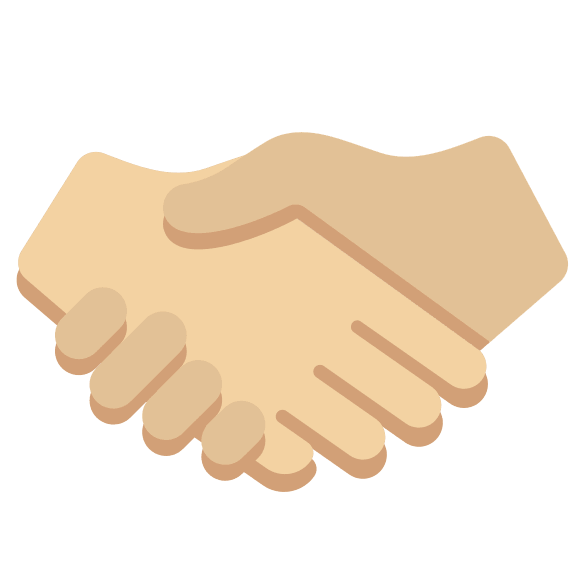 Handshake Gesture with Medium Light Skin Tone Free Open-Source SVG Icon (Twitter Emoji)