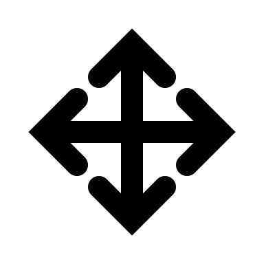 Move Arrow (Typicons) Free Open-Source SVG Icon (Typicons)