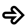 Right Arrow (Outline) Free Open-Source SVG Icon